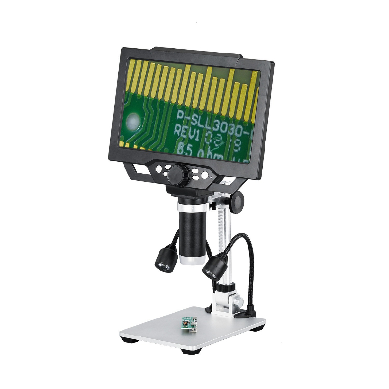 Electronics Repair Microscope - Microscopio Digitale LCD Portatile 50‑1600X 12MP