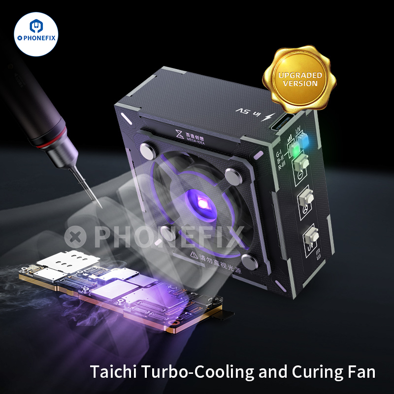 Electronics Repair Service - Qianli MEGA-IDEA Turbo Raffreddamento UV Polimerizzazione
