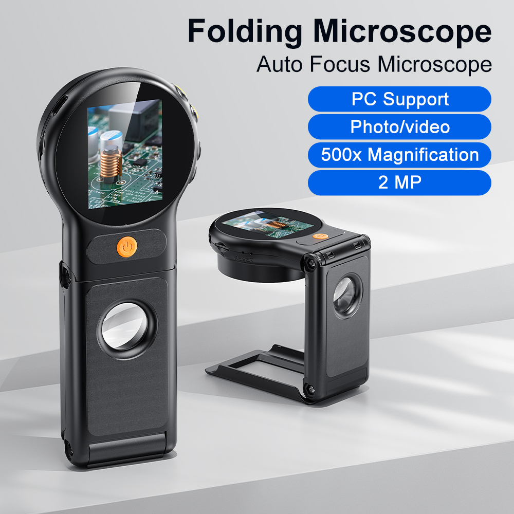 Electronics Repair Microscope - Microscopio digitale Autofocus 500X con microscopi