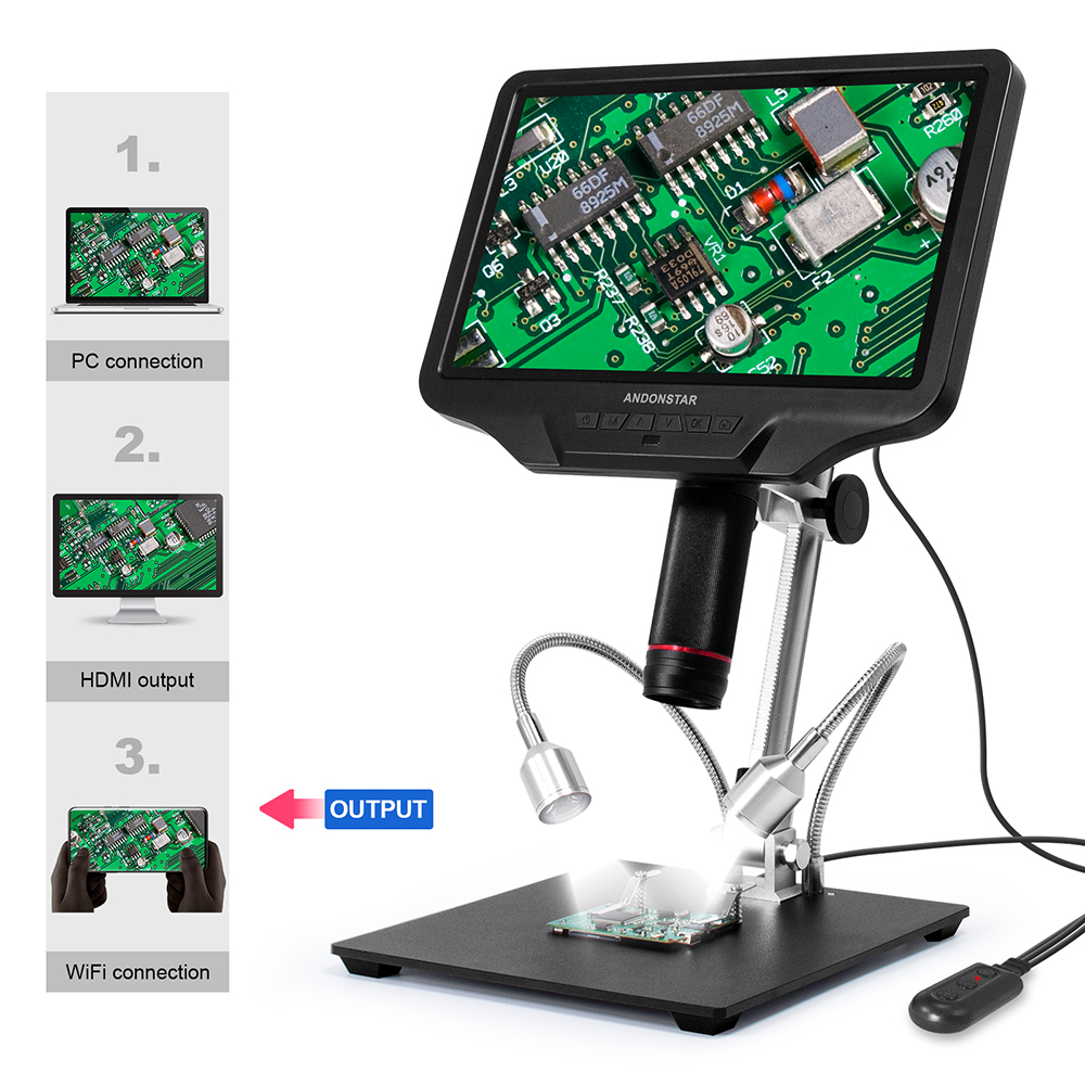 Andonstar AD409 Microscopio di - Electronics Repair Microscope recensione e prezzo