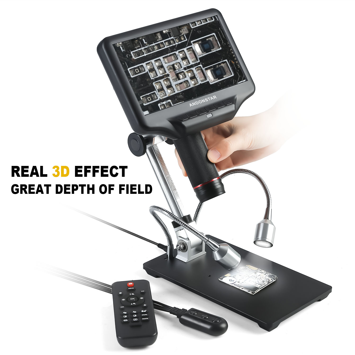 Andonstar AD407 Microscopio di - Electronics Repair Microscope recensione e prezzo