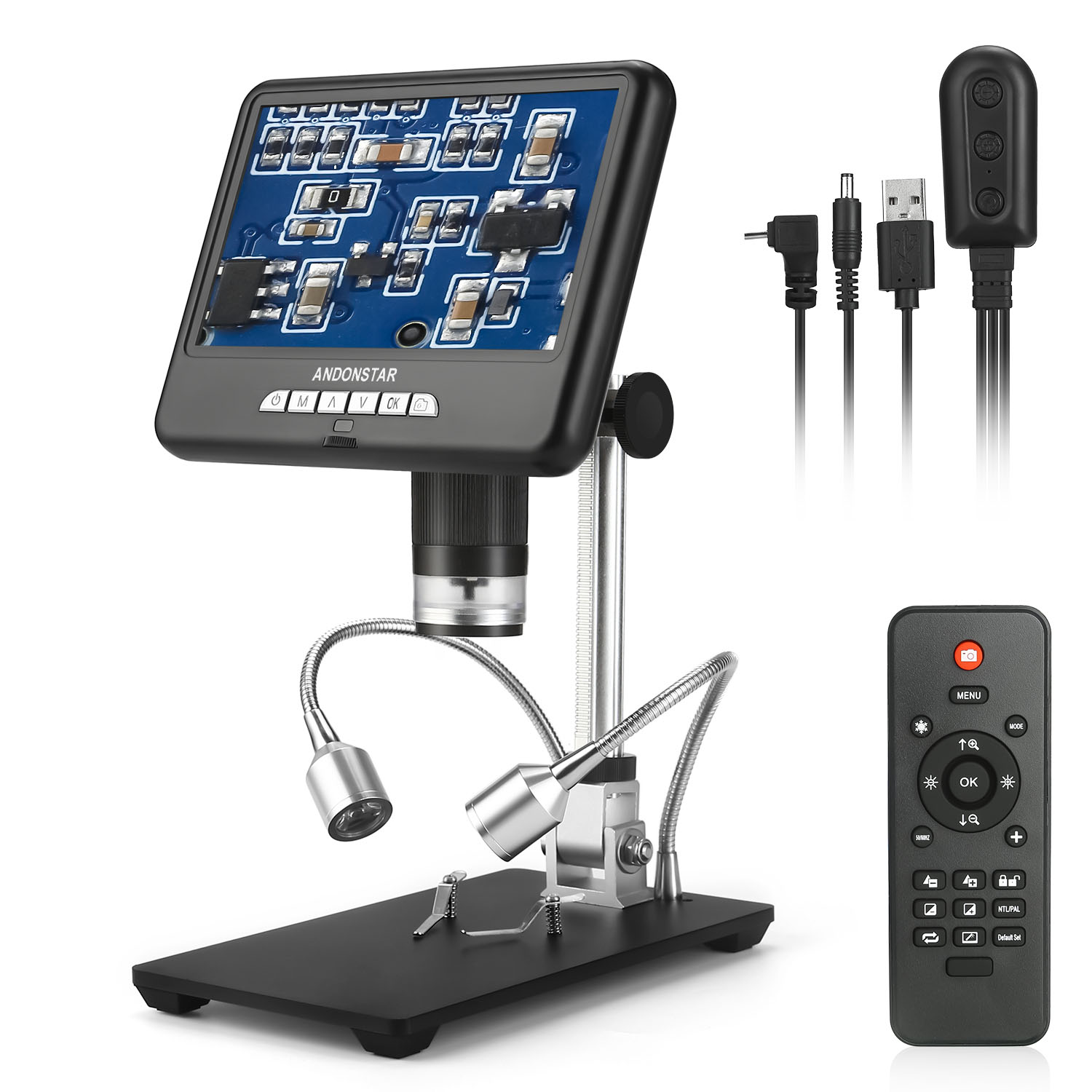 Andonstar AD407 Microscopio di - Electronics Repair Microscope recensione e prezzo