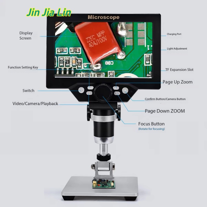 Microscopio Digitale LCD HD da - Electronics Repair Microscope recensione e prezzo